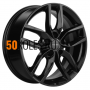 6.5x17/5x114.3 ET45 D67.1 KHW1708 (Mazda3/CX30) Black Khomen Wheels