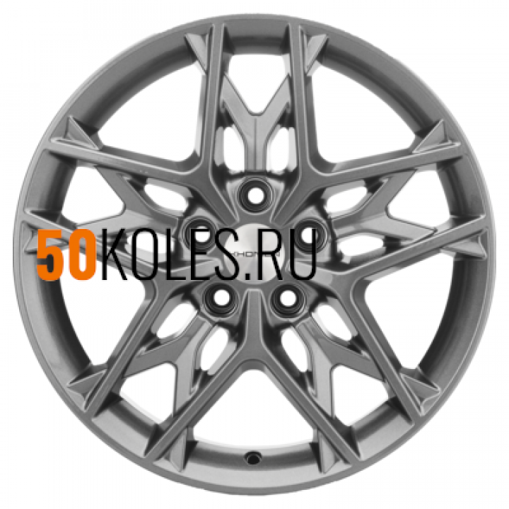 7x17/5x114,3 ET53 D67,1 KHW1709 (Ceed) Gray Khomen Wheels