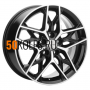 7x17/5x110 ET46 D63.3 KHW1709 (Changan CS35/CS35 Pro) Black-FP Khomen Wheels