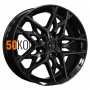 7x17/5x110 ET45 D67,1 KHW1709 (DFM580) Black Khomen Wheels