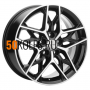 7x17/5x110 ET45 D67,1 KHW1709 (DFM580) Black-FP Khomen Wheels
