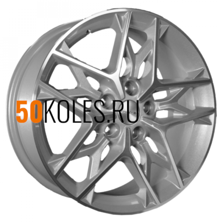 7x17/5x110 ET40 D67.1 KHW1709 (Evolute i-Joy) F-Silver-FP Khomen Wheels