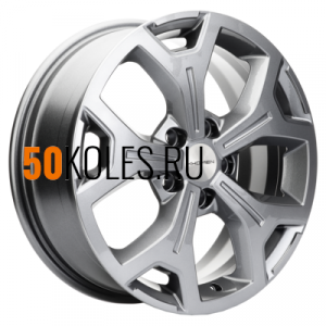 6.5x17/5x112 ET50 D66.6 KHW1710(2) (Mercedes Vito) Gray Khomen Wheels