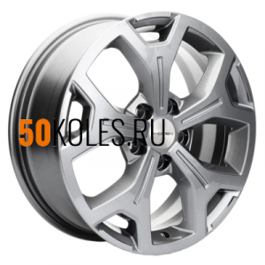 6.5x17/5x108 ET33 D60.1 KHW1710 (Chery Tiggo/Tiggo 7 Pro) Gray Khomen Wheels