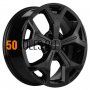 6.5x17/5x108 ET33 D60.1 KHW1710 (Chery tigo 7pro) Black