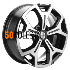 6.5x17/5x108 ET33 D60.1 KHW1710 (Chery tigo 7pro) Black-FP