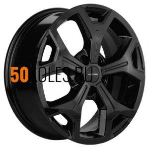 6.5x17/5x114.3 ET40 D64.1 KHW1710 (Haval F7/F7x) Black Khomen Wheels