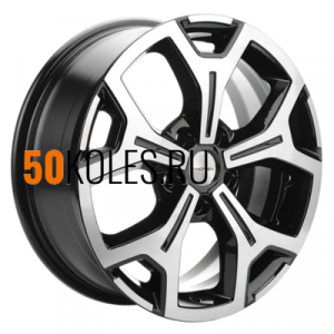 6.5x17/5x114.3 ET40 D64.1 KHW1710 (Haval F7/F7x) Black-FP