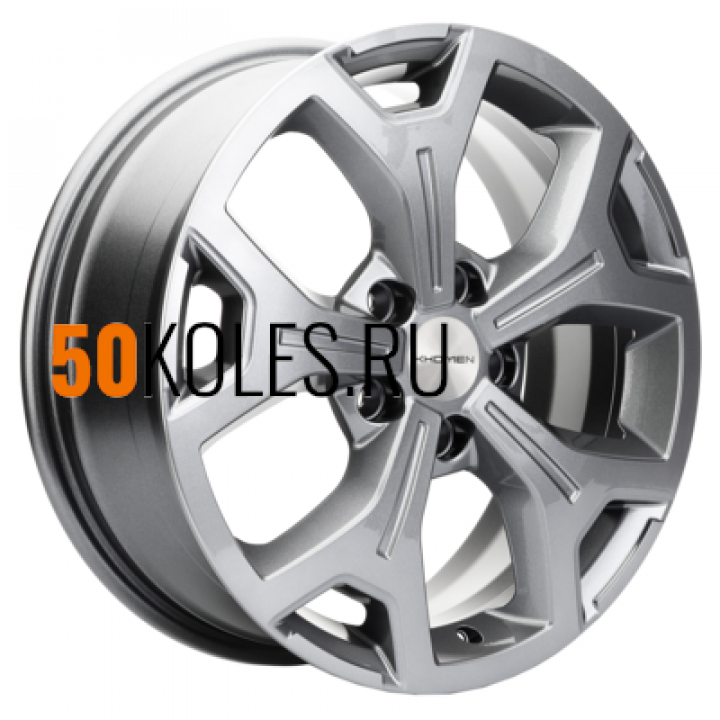 7x17/5x114.3 ET37 D66.5 KHW1710 (Jolion) Gray Khomen Wheels