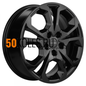 6.5x17/5x114.3 ET50 D67.1 KHW1711 (Ceed) Black Khomen Wheels