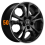 6,5x17/5x108 ET33 D60,1 KHW1711 (Chery/Exeed) Black Khomen Wheels