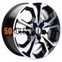 6.5x17/5x108 ET33 D60.1 KHW1711 (Chery tigo 7pro) Black-FP