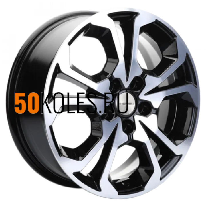 7x17/5x108 ET43 D65.1 KHW1711 (DFM AX 7) Black-FP