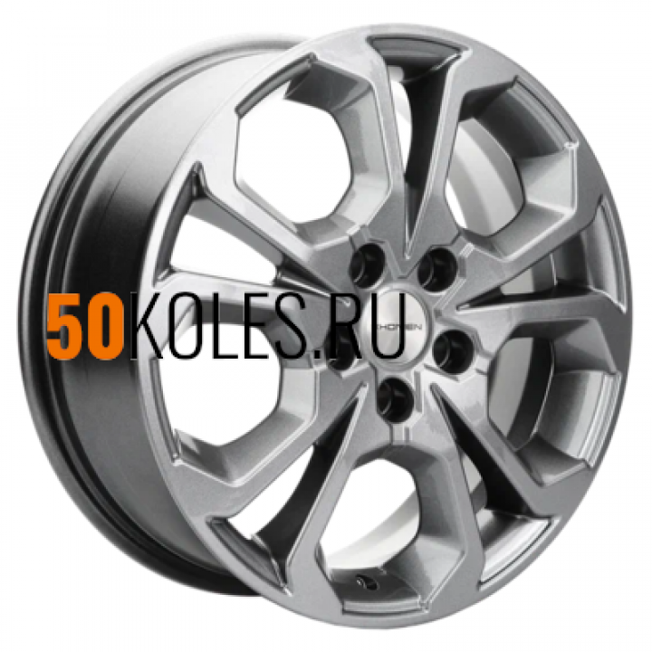 6.5x17/5x114.3 ET40 D64.1 KHW1711 (Haval F7/F7x) Gray Khomen Wheels