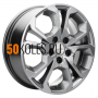 6.5x17/5x114.3 ET40 D64.1 KHW1711 (Haval F7/F7x) Gray Khomen Wheels