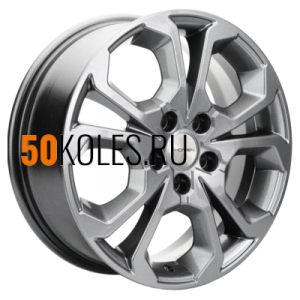 6,5x17/5x114,3 ET50 D64,1 KHW1711 (Haval/Honda) Gray Khomen Wheels