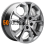 6,5x17/5x114,3 ET50 D64,1 KHW1711 (Haval/Honda) Gray Khomen Wheels