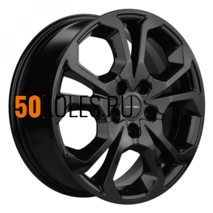 6.5x17/5x114.3 ET50 D64.1 KHW1711 (Haval M6 Plus) Black Khomen Wheels