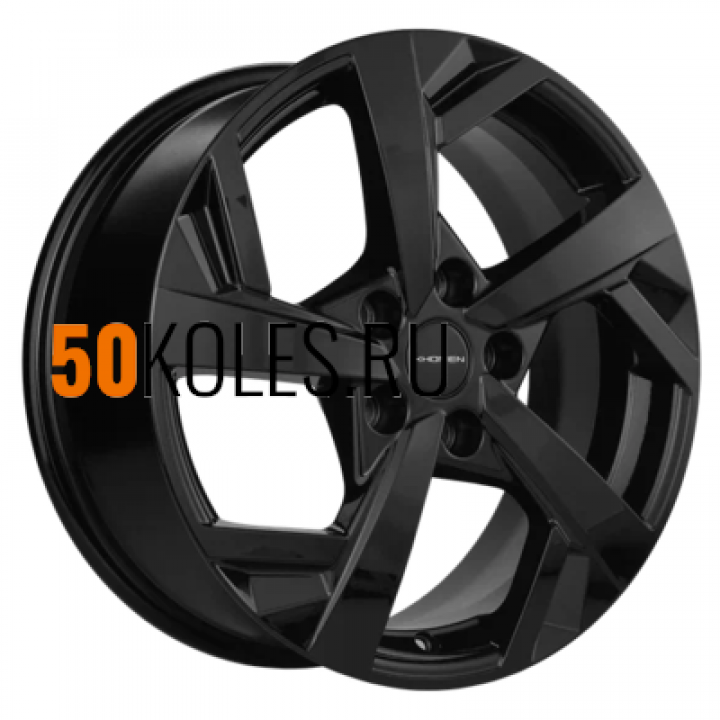 7x17/5x110 ET45 D67,1 KHW1712 (DFM580) Black Khomen Wheels
