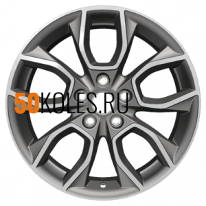 7x17/5x114.3 ET53 D67.1 KHW1713 (Ceed) Gray-FP Khomen Wheels