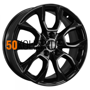 7x17/5x110 ET46 D63,3 KHW1713 (Changan CS35 Plus) Black Khomen Wheels