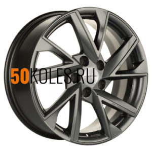 7x17/5x110 ET46 D63.3 KHW1714 (Changan CS35 Plus) Gray Khomen Wheels