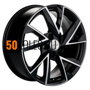 7x17/5x110 ET40 D67.1 KHW1714 (Evolute i-Joy) Black-FPxKhomen Wheels