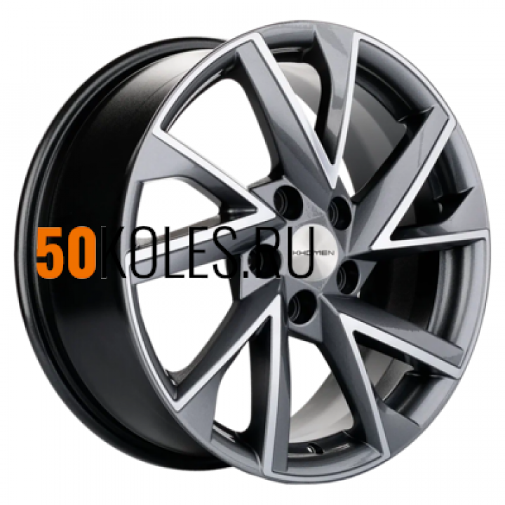 7x17/5x110 ET40 D67.1 KHW1714 (Evolute i-Joy) Gray-FPxKhomen Wheels