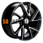 7x17/5x108 ET40 D54.1 KHW1714 (Москвич 3) Black-FP