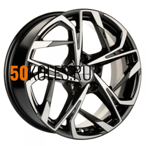 7x17/5x114.3 ET45 D60.1 KHW1716 (CS75) Black-FP