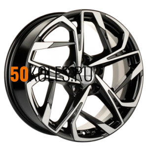 7x17/5x110 ET45 D67.1 KHW1716 (DFM580) Black-FP