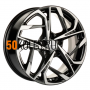 7x17/5x110 ET40 D67.1 KHW1716 (Evolute i-Joy) Black-FP