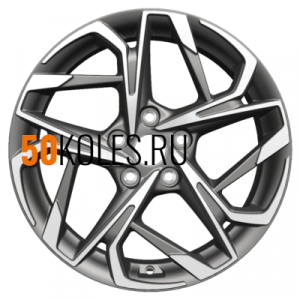 7x17/5x110 ET40 D67.1 KHW1716 (Evolute i-Joy) Gray-FPxKhomen Wheels