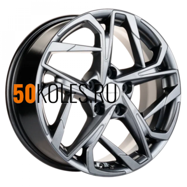 7x17/5x114.3 ET47 D66.1 KHW1716 (Juke) Gray Khomen Wheels