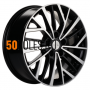 7x17/5x114.3 ET45 D67.1 KHW1717 (CX-5) Black-FP