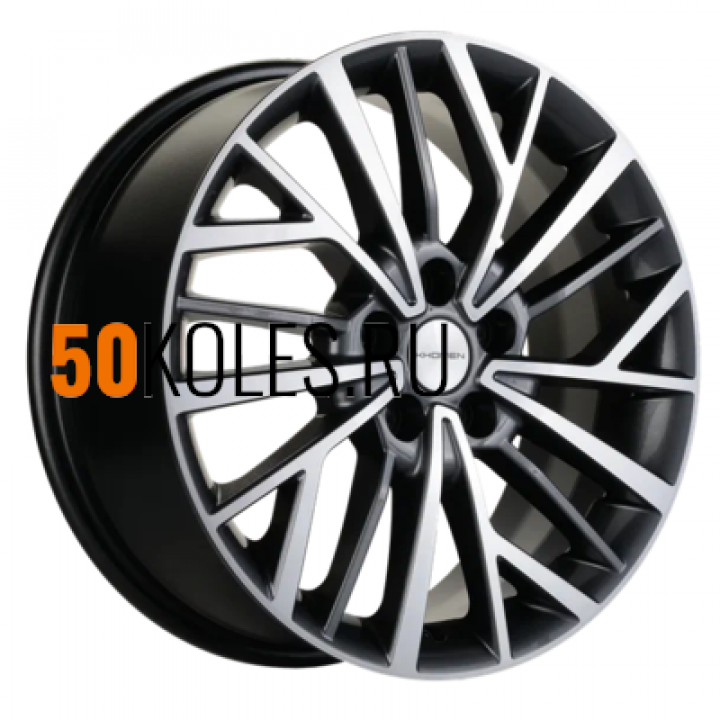 7x17/5x110 ET46 D63.3 KHW1717 (Changan CS35/CS35 Pro) Gray-FP Khomen Wheels