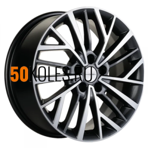 7x17/5x110 ET40 D67.1 KHW1717 (Evolute i-Joy) Gray-FPxKhomen Wheels