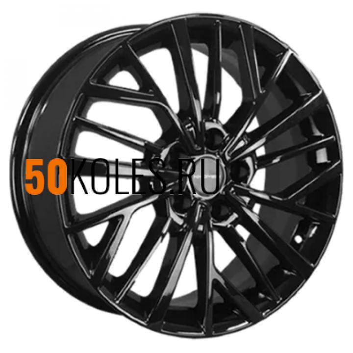 7x17/5x108 ET50 D63,35 KHW1717 (Ford C-Max) Black Khomen Wheels
