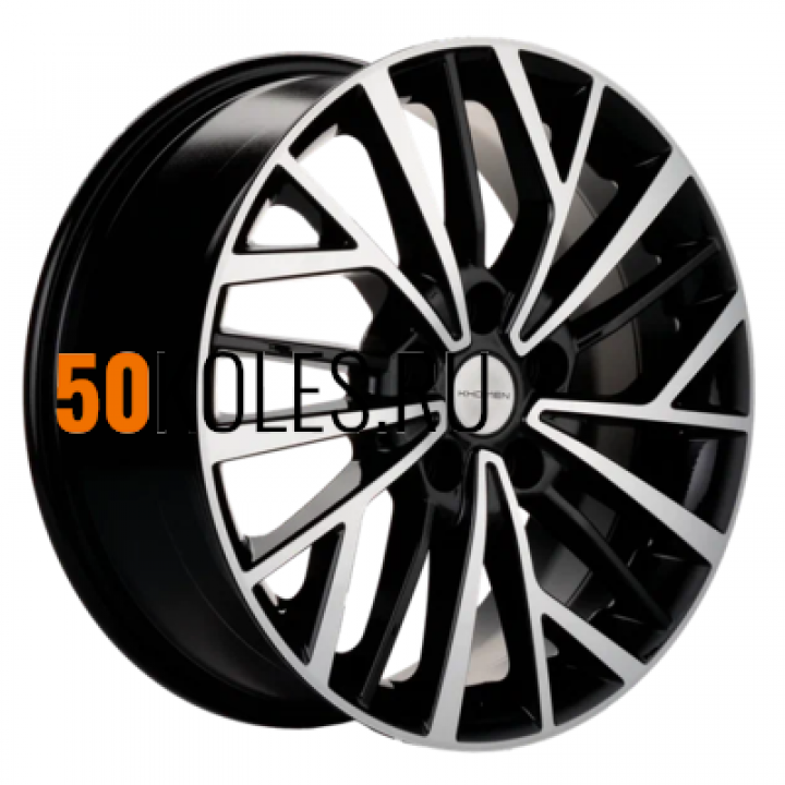 7x17/5x108 ET50 D63.35 KHW1717 (Ford C-Max) Black-FP