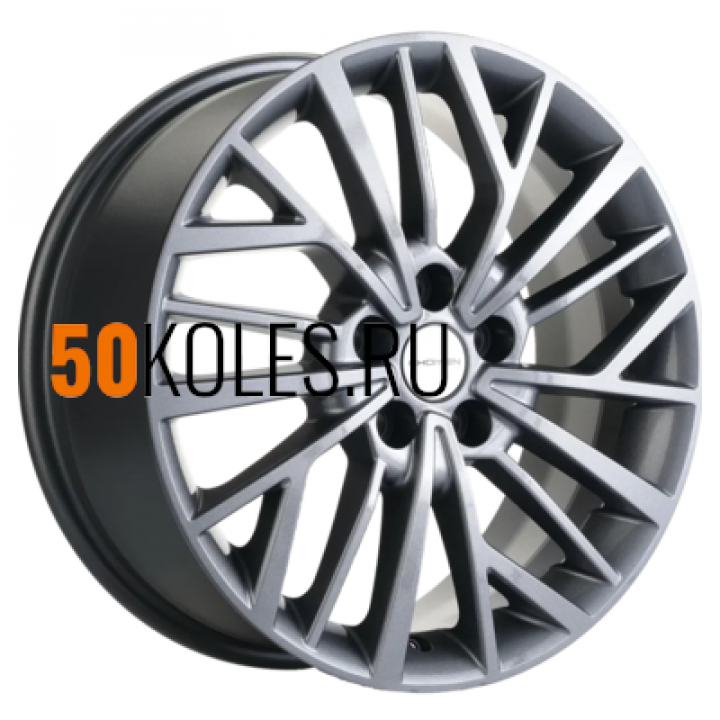 7x17/5x108 ET50 D63.35 KHW1717 (Ford C-Max) Gray Khomen Wheels