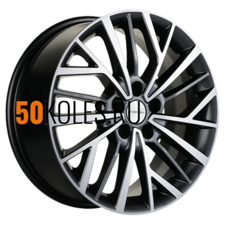 7x17/5x108 ET50 D63.35 KHW1717 (Ford C-Max) Gray-FP Khomen Wheels