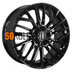 7x17/5x114,3 ET49 D67,1 KHW1717 (Hyundai Elantra) Black Khomen Wheels