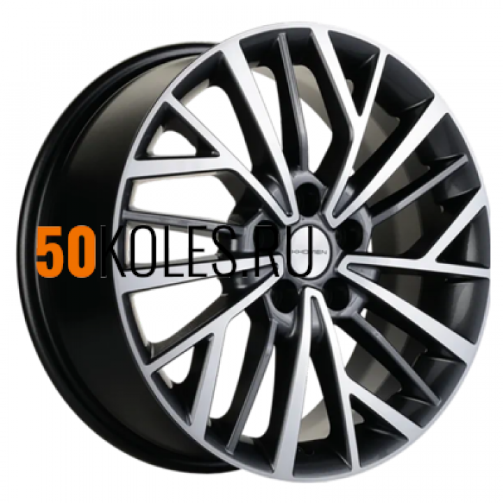 7x17/5x114.3 ET49 D67.1 KHW1717 (Hyundai Elantra) Gray-FP Khomen Wheels