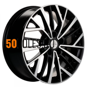 7x17/5x114,3 ET45 D66,1 KHW1717 (Teana/X-trail) Black-FP Khomen Wheels