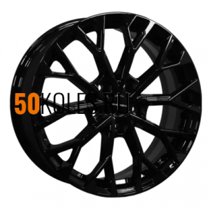 7x17/5x114.3 ET40 D57.1 KHW1718 (Besturn X40) Black Khomen Wheels