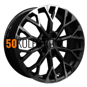 7x17/5x114.3 ET45 D67.1 KHW1718 (CX-5/i40/X-Trail) Gray-FP Khomen Wheels