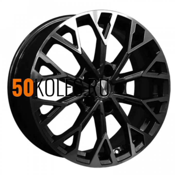 7x17/5x114.3 ET45 D67.1 KHW1718 (CX-5/i40/X-Trail) Gray-FP Khomen Wheels