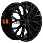7x17/5x114,3 ET45 D60,1 KHW1718 (Camry) Black Khomen Wheels