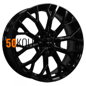 7x17/5x114.3 ET47 D66.1 KHW1718 (Nissan Juke F15 [14..20]) Black Khomen Wheels