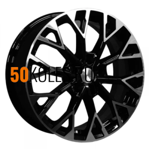 7x17/5x114.3 ET35 D66.1 KHW1718 (Nissan Juke F16 [19..24]) Black-FP Khomen Wheels